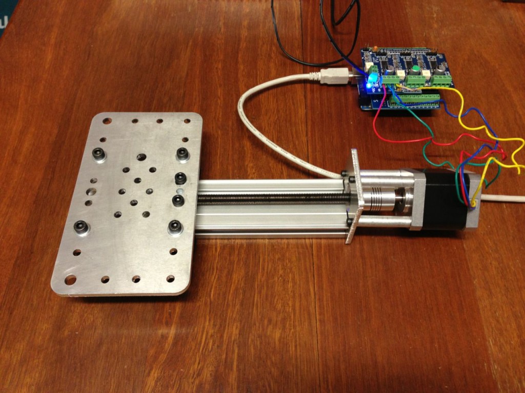 Z-Axis trial run.